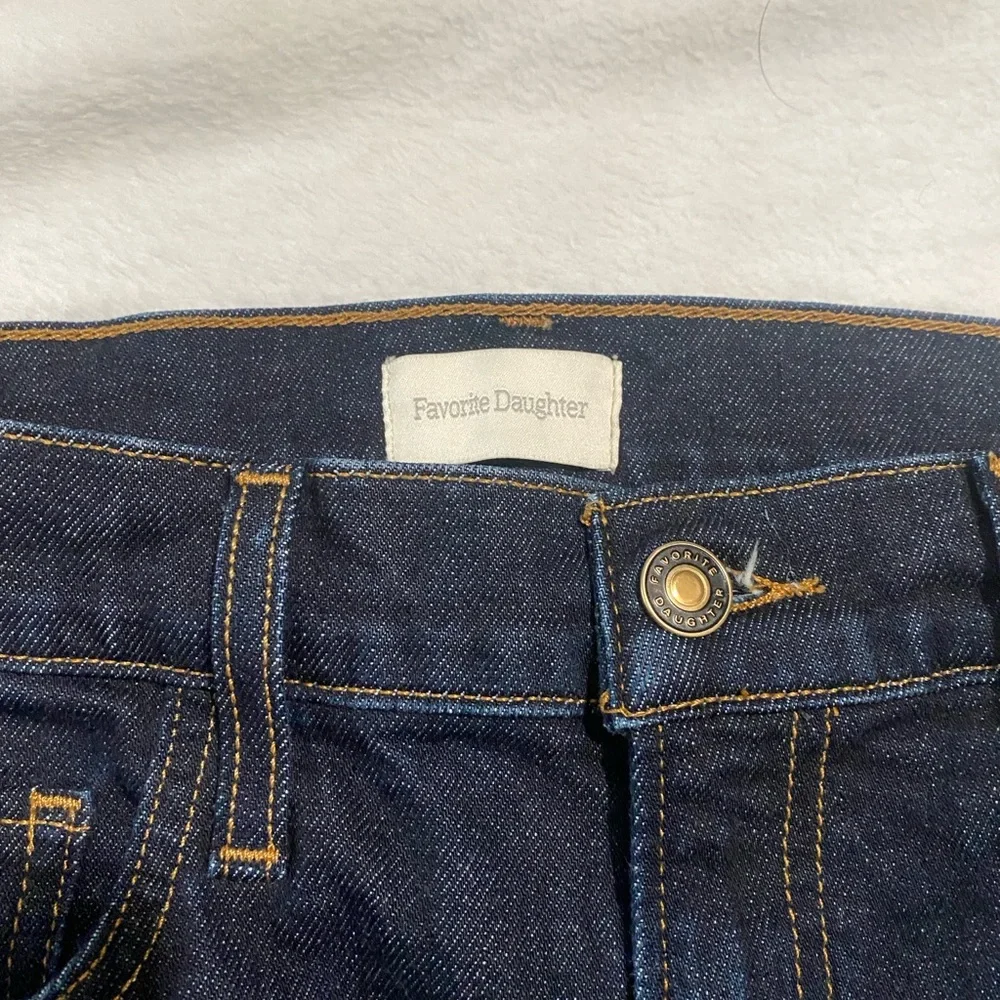 Favorite Daughter Dark blue Valentina tower Straight Leg Jeans 28 - Picture 3 of 8